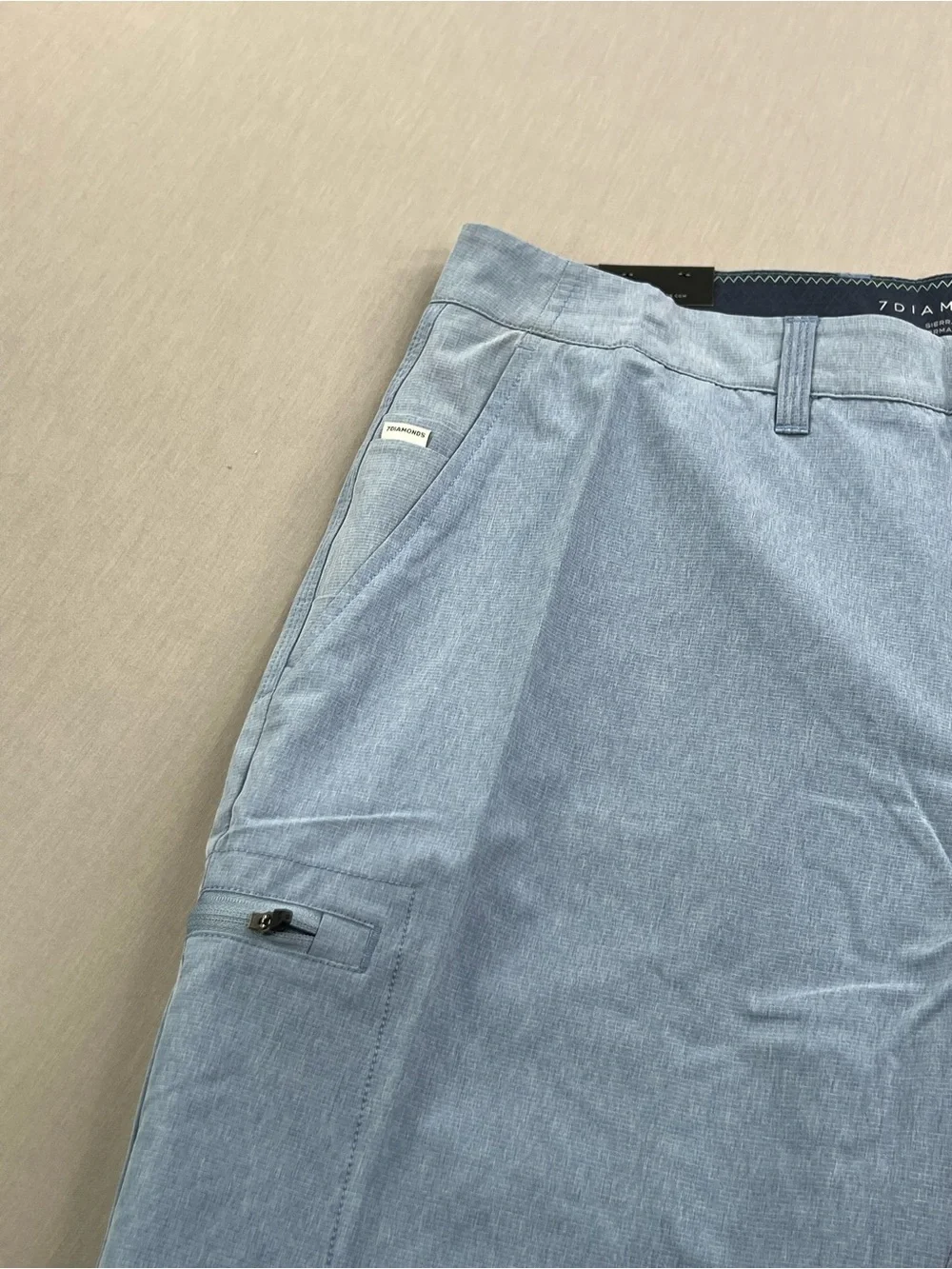 7 DIAMONDS SIERRA HIGH PERFORMANCE WATER RESISTANT SHORTS